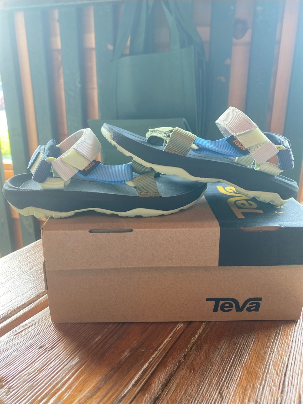 Teva Kids Sport Sandals Glow Multi